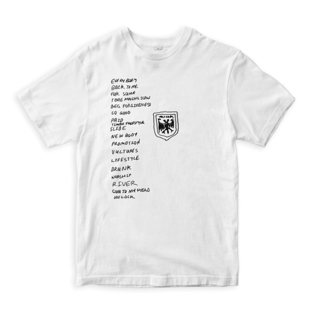 Kanye West Vultures Songs T-Shirt